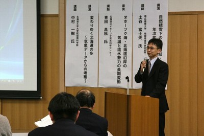 松澤勝氏による開会のあいさつ